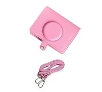 Montesy Protective PU Case for Instantly Camera Bag Customs Fit Covers with Precise Cutout Shoulder Strap Pouches Box