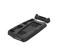 Montesy Vertical Charging Stand with Cooling Fan for, Charging Dock Station with Controller Stand