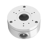 Montesy Waterproof Security Camera Junction Box for Dome CCTV Cameras Brackets Outdoor Use with Concealed Cable Management