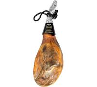 Montevalle Whole Bone-In Cured Serrano Ham 6.5-7 kg | Traditional Spanish Pork Leg | Premium Joint for Ham Stand | Home Carving Vacuum Packed