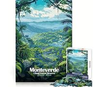 Monteverde Cloud Forest Reserve, Costa Rica Adults 1000 Piece Jigsaw Puzzle Focus Ability Gentle Engagement Interlock Well Art Xmas Gift size 50x75cm