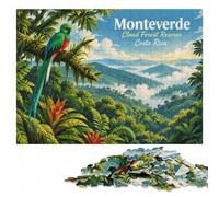 Monteverde Cloud Forest Reserve, Costa Rica Jigsaw Puzzle, 1000 Pieces | For puzzle fans: Jigsaw Puzzle - thoughtful year-end gift with solo or shared puzzle time.