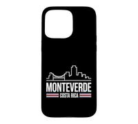 Monteverde Costa Rica Skyline Badge Travel Souvenir Case for iPhone 15 Pro Max