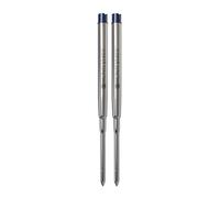Monteverde Fine Point Capless Gel Refill for Sheaffer Ballpoint Pens - Blue/Black (Pack of 2)
