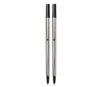 Monteverde Fine Point Refill for Parker Rolleball Pens - Blue/ Black (Pack of 2)
