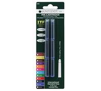 Monteverde International Size Cartridge for Fountain Pens - Blue (Pack of 6)