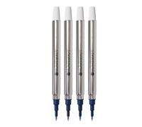 Monteverde Roller Ball Refill To Fit Sheaffer Roller Ball Pens - Fine Blue/Black Color 4 Pack (S223BB)