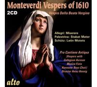 Monteverdi, C. - Monteverdi Vespers Of 1610