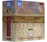 MONTEVERDI/DELITIAE MUSICAE/LONGHINI: COMPLETE MADRIGALS - CD