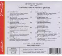 Monteverdi: Ghirlande sacre, Ghirlande profane