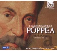 Monteverdi: L'Incoronazione di Poppea (Concerto Vocale/Rene Jacobs)[CD]