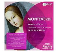 Monteverdi: Vespers Of 1610