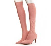Montevita Womens Heel Boot Bottavita5 In Pink - Size EU 36