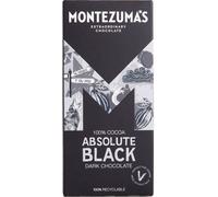 Montezumas Absolute Black 100% Cocoa Chocolate Bar - 90g