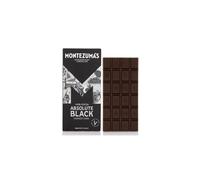 Montezuma's Absolute Black, 100% Cocoa, Dark Chocolate, Gluten Free & Naturally Vegan, 90g Bar