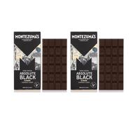 Montezumas Absolute Black 100 Cocoa Dark Chocolate With Almonds Gluten Free
