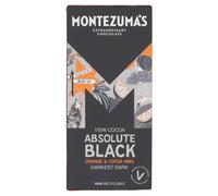 Montezuma's Absolute Black-Orange & Cocoa Nibs 90g