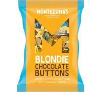 Montezuma's Blondie Buttons, White Chocolate Buttons with Caramel Notes, Gluten Free, 120g Bag