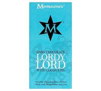 Montezuma's Dark Chocolate Cocoa Nibs Bar 100g - Pack of 2