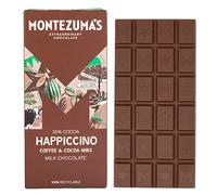 Montezuma's Happiccino, 35% Cocoa, Milk Chocolate With Coffee & Cocoa Nibs, Gluten Free, 90g Bar