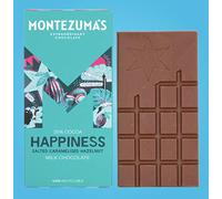 Montezuma's Happiness - Milk Chocolate with Salted caramelised Hazelnuts 90g X 6