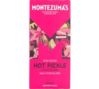 Montezumas Hot Pickle Milk Chocolate with Chilli & Lime Bar - 90g