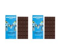 Montezuma's Lordy Lord, 70% Cocoa, Dark Chocolate With Cocoa Nibs, Gluten Free & Naturally Vegan, 90g Bar (Pack of 2)