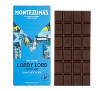 Montezuma's Lordy Lord, 70% Cocoa, Dark Chocolate With Cocoa Nibs, Gluten Free & Naturally Vegan, 90g Bar , Pack of 1