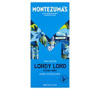 Montezuma's Lordy Lord, 70% Cocoa, Dark Chocolate With Cocoa Nibs, Gluten Free & Naturally Vegan, 90g Bar , Pack of 1