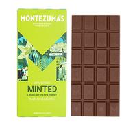 Montezuma's Minted, 35% Cocoa, Milk Chocolate With Peppermint, Gluten Free, 90g Bar