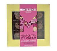 Montezuma's Neapolitan Ice Cream Truffle Collection Box, Contains 9 Truffles, Gluten Free, 140g Box
