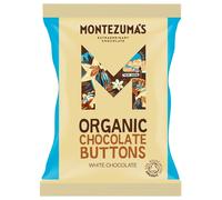Montezumas Organic White Chocolate Buttons - 120g