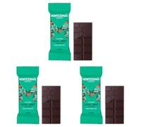 Montezuma's Royal Mint, 74% Cocoa, Dark Chocolate With Peppermint, Gluten Free, Naturally Vegan & Organic, 25g Mini Bar (Pack of 3)