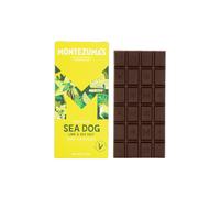 Montezuma's Sea Dog, 70% Cocoa, Dark Chocolate With Sea Salt & Lime, Gluten Free & Naturally Vegan, 90g Bar