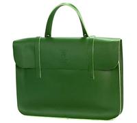 Montford MFC1GR Leather Music Carry Case - Olive Green