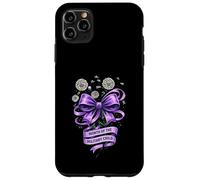 Month of the Military Child Dandelion Purple Bow Case for iPhone 11 Pro Max