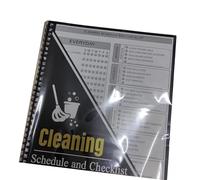 Monthly Bill Payment Planner Enhances Budget Control Or Housekeeping Cleaning Schedule Checklist Notebook Optional Payment Reminder
