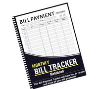Monthly Bill Payment Planner Enhances Budget Control Or Housekeeping Cleaning Schedule Checklist Notebook Optional Family Bill Organizers