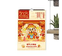 Monthly Calendar 2025,2025 Wall Calendar Monthly Planner - Wall Planner Monthly Calendar 2025,Large Block Thick Paper, Twin-Wire Binding Calendar for