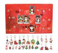 Monthly Calendar - 24-Day Countdown Calendar - Holiday Collection Cartoon Keychains for Travel Bedroom Workplace Living Room Home Birthday Daily Kids Family Friends