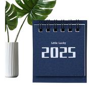 Monthly Desk Calendar 2024-2025,Small Monthly Desk Calendar from Aug. 2024 to Dec. 2025 | Writable Flipping Academic Year Calendars for Home School, Clear Printing