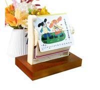 Monthly Desk Calendar 2026, Funny Doodle Pages Diary | Desk Calendar 2026 Planner | For Home Decoration Office School Student Dorm Apartment New Year Holiday Children