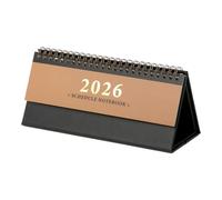 Monthly Desk Calendar | 2026 Tear-Off Calendar Standing Coil Planner - Inspirational Planner Table Decorations for Appointment Study Students Classroom Studio Dorm Office
