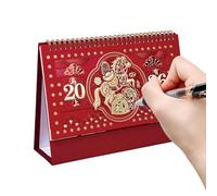 Monthly Desk Calendar - Spring Festival 2026, Horse Year Design, Compact Writing Space, Premium Paper, Elegant Desk Accessory | Study Planner Organizer for Students Kids Adults Friends Classroom Dorm