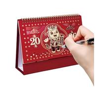 Monthly Desk Calendar,Spring Festival with Writing Space,Year Of The Horse 12 Month | for Students Kids Teens Adults Friends Classroom Dorm Dining Bedroom Study