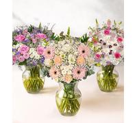 Monthly Flower Subscription Gift - Fresh Seasonal Bouquets Delivered - 3, 6 or 12 Month Flower Delivery - Gift for Birthdays Anniversaries Thank You