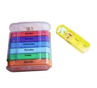 Monthly Medicine Organizer, Easy Fill Medicine Organizer - Daily Pill Organizer | Medical Pill Organizer, Medicine Planning Case, Organis