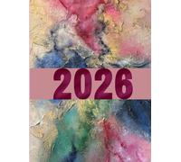 Monthly Minimalist Calendar of 2026 designed by Contemporary Artist