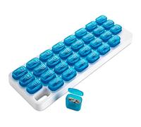 Monthly Pill Organizer - 31 Day Pill Organizer with Large Removable Medication Pods, Portable Pill Case Box and Holder for Daily Medicine and Vitamins, Great for Travel by MEDca
