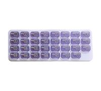 Monthly Pill Organizer | Portable Supplement Case,31-Day Medication Container,for Adults Seniors Travelers Daily Routine Home Office Travel Gym Camping Vacation Business Trip